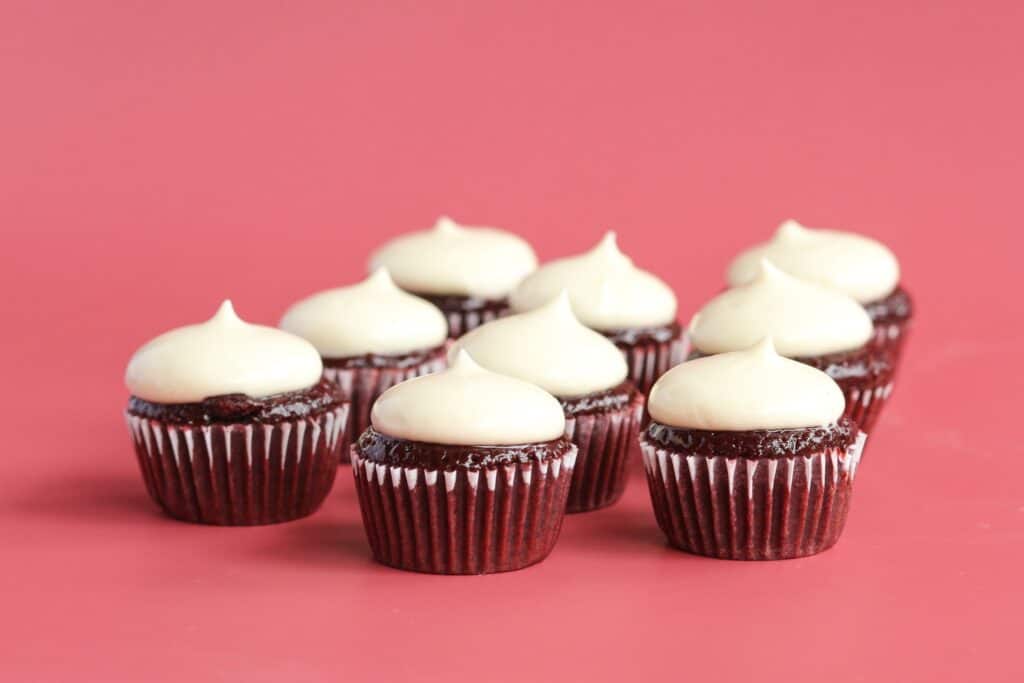 red velvet cupcakes