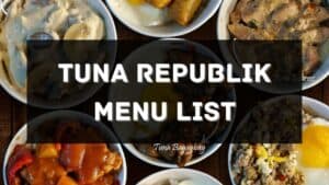 tuna republik menu prices philippines