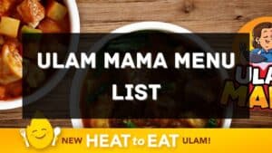 ulam mama menu prices philippines