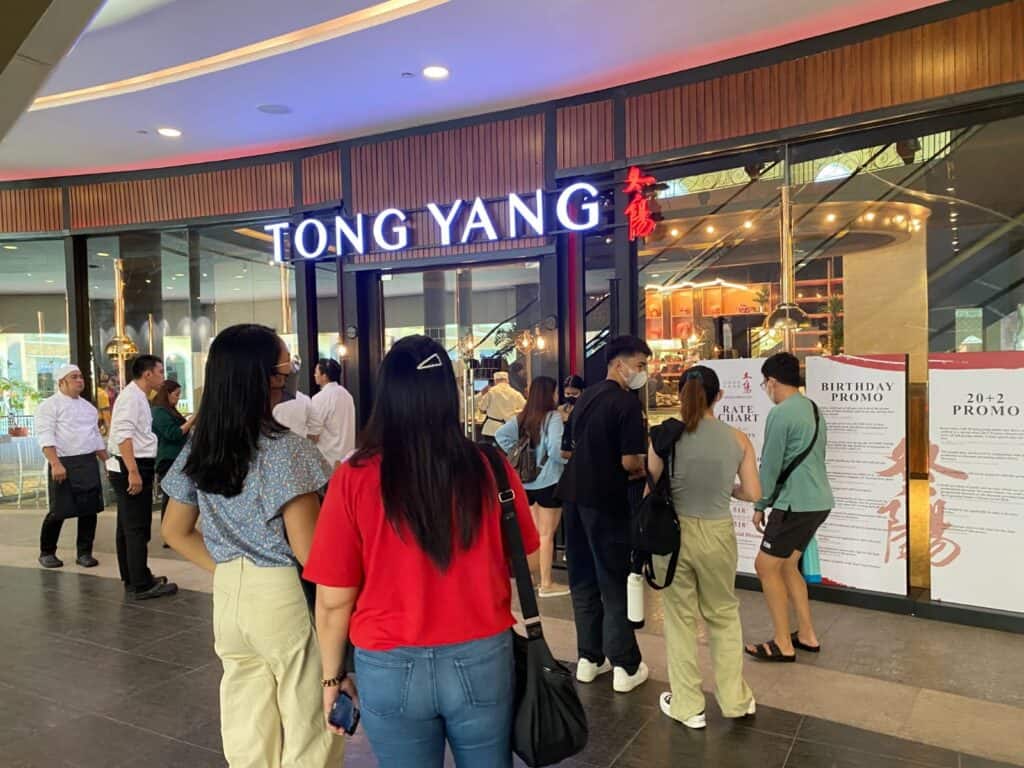 buffet restaurants in BGC - Tong Yang