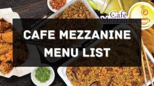 cafe mezzanine menu prices philippines