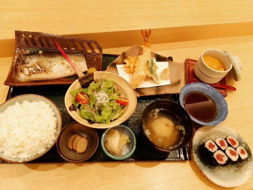 grilled fish set