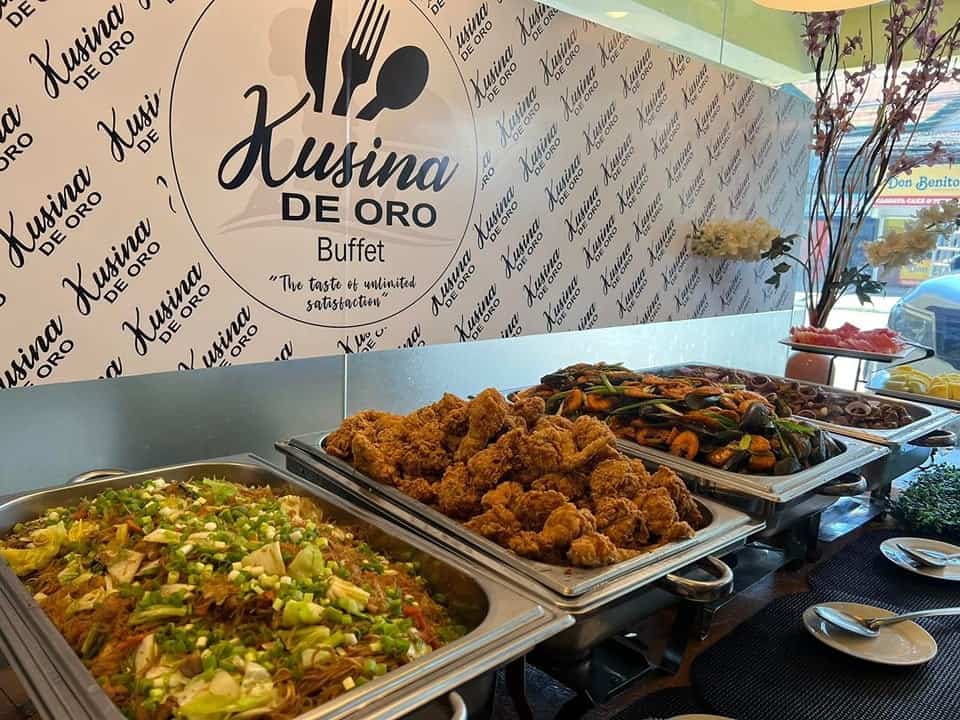 buffet restaurants in davao city - kusina de oro