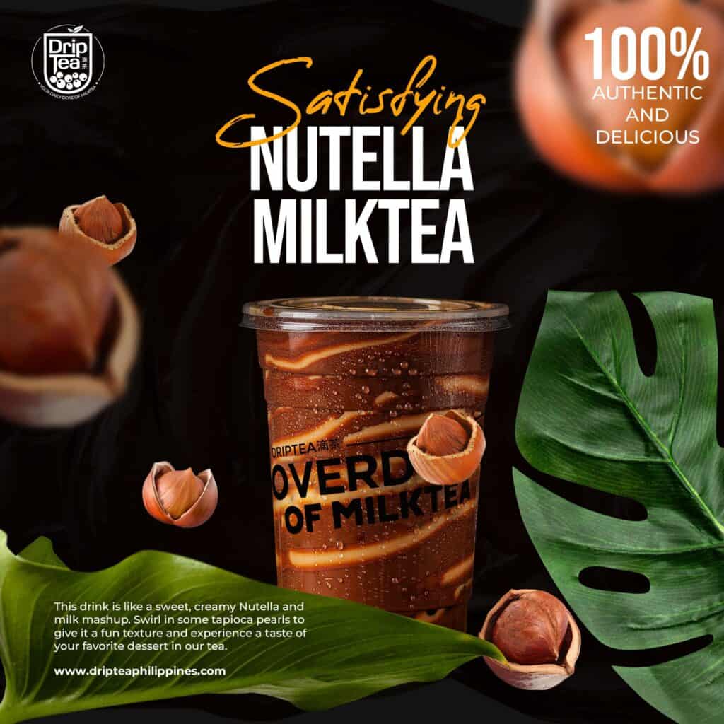 nutella milktea