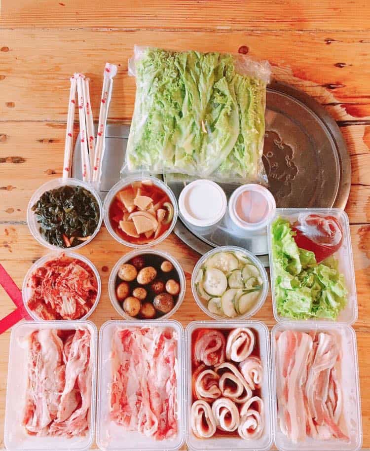 samgyupsal set