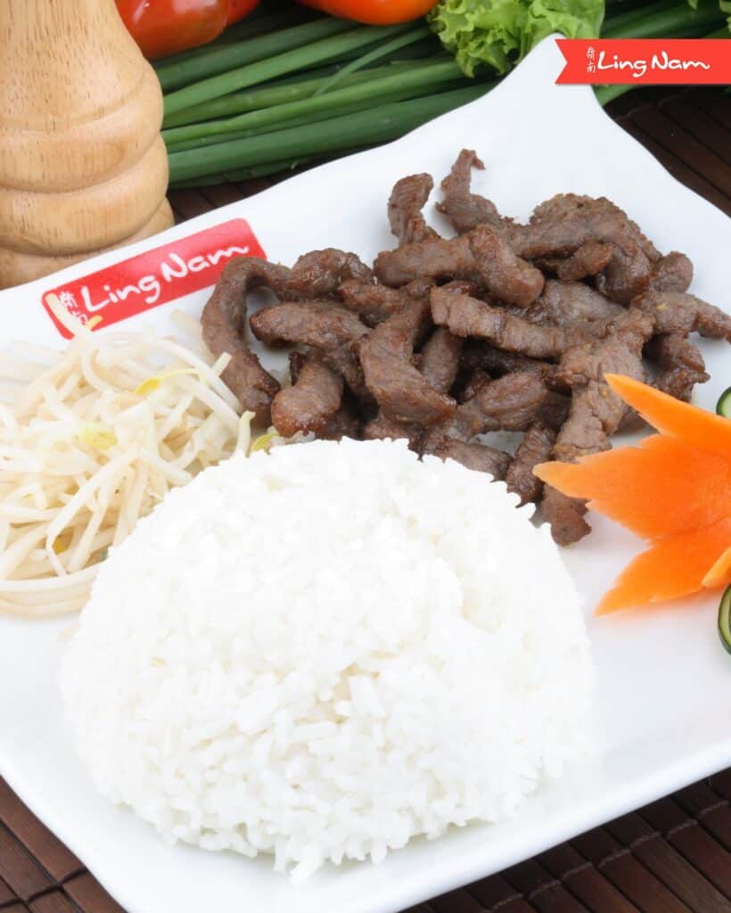 beef tapa meal