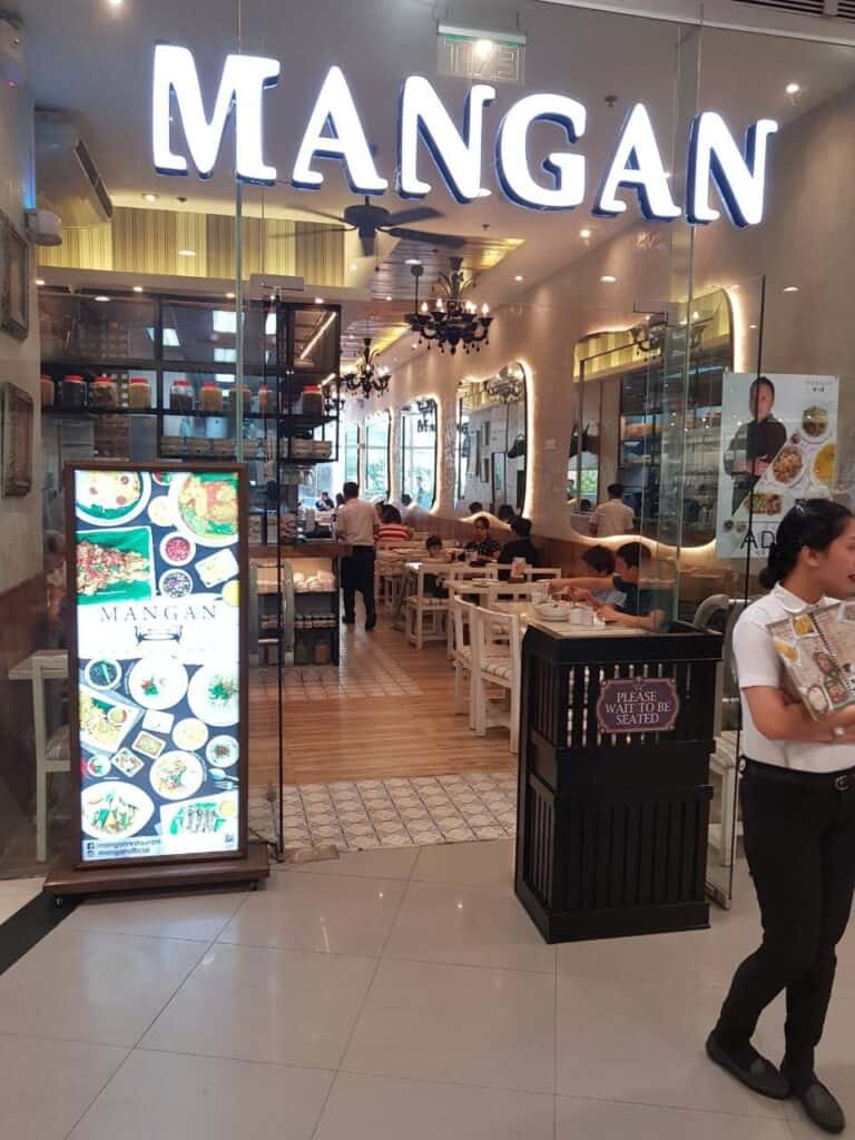 mangan restaurant