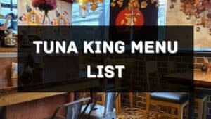 tuna king menu prices philippines