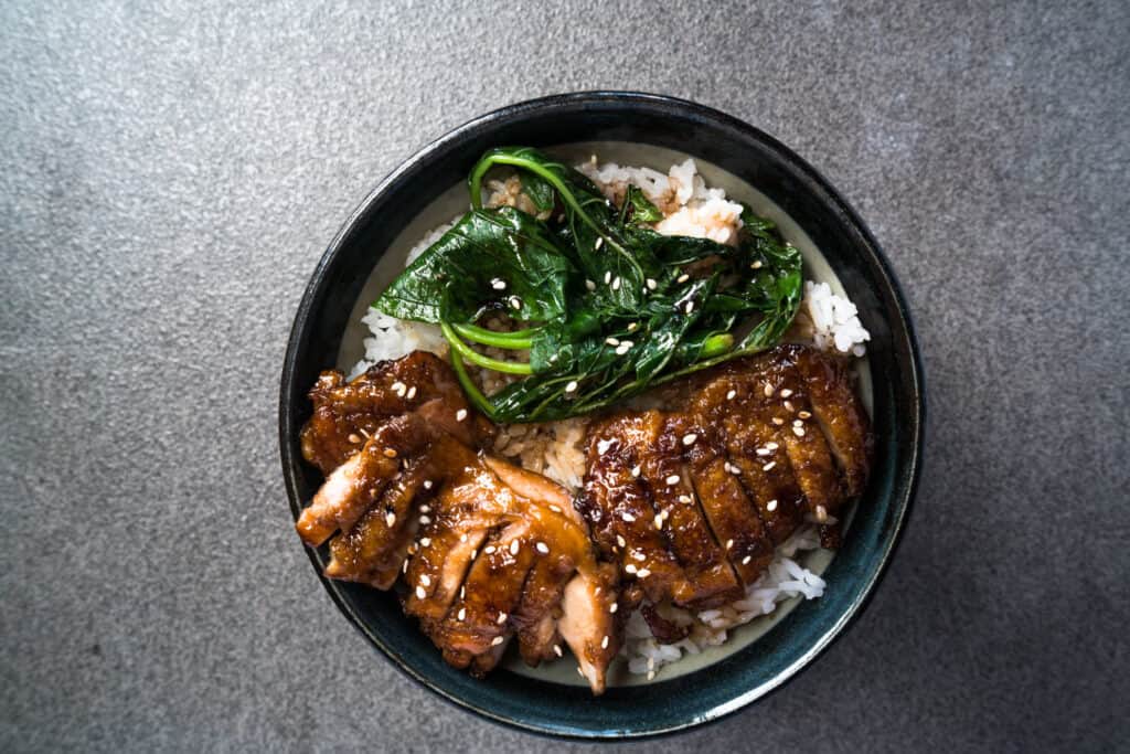 chicken teriyaki don