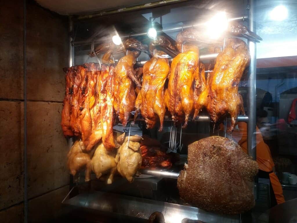 roast peking duck