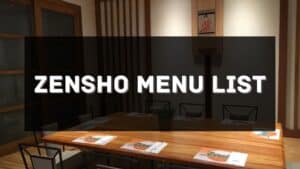 zensho menu prices philippines
