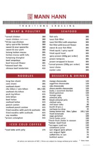 Mann Hann Menu Prices Philippines 2026 [Updated] — All About ...